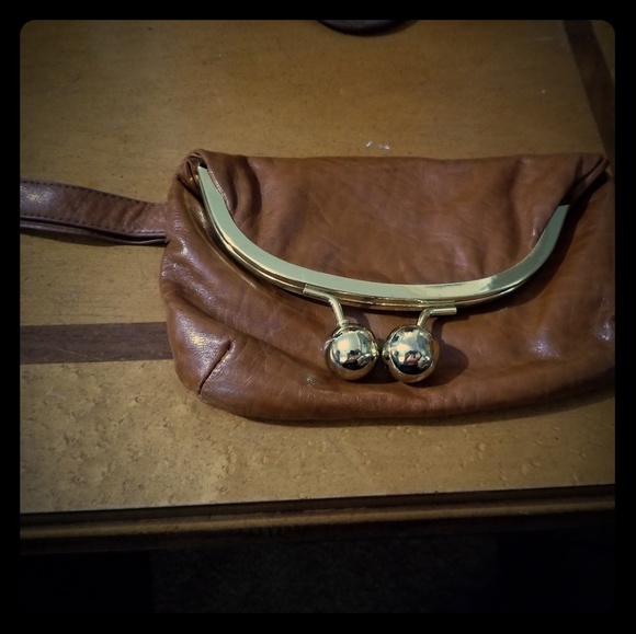 🖤Brown clutch🖤 - Picture 1 of 3